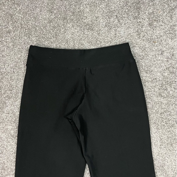 vintage nike capri pants womens medium black cropped wide leg y2k 90s - Picture 3 of 12